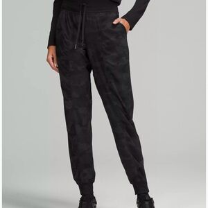 Lululemon Athletica Black Camo Joggers
